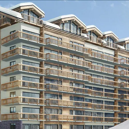 Apartamento Skis Aux Pieds A Avec Parking Et Wifi - Fr-1-563-41 *