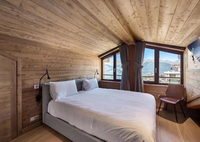 Daire Skis Aux Pieds A Avec Parking Et Wifi - Fr-1-563-41